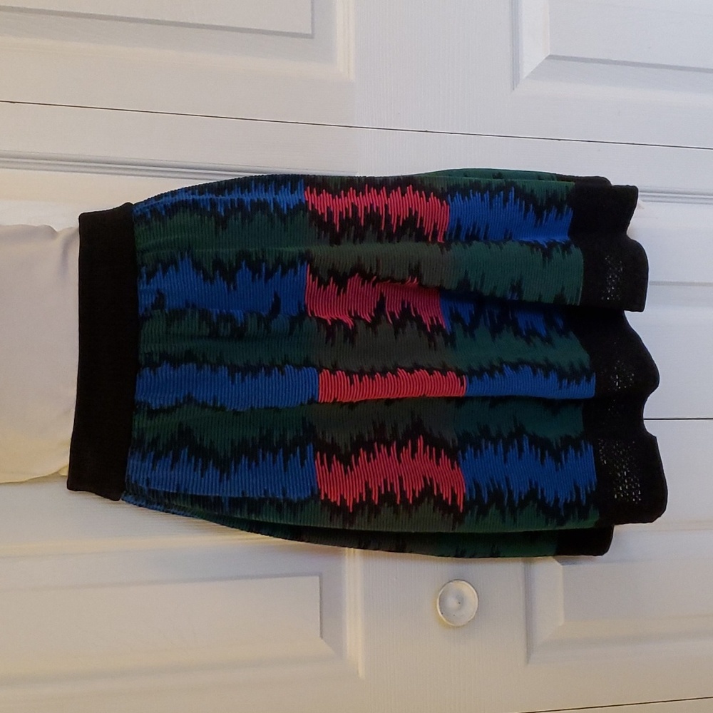 M by Missoni | Printed Textured Skirt Sz 4